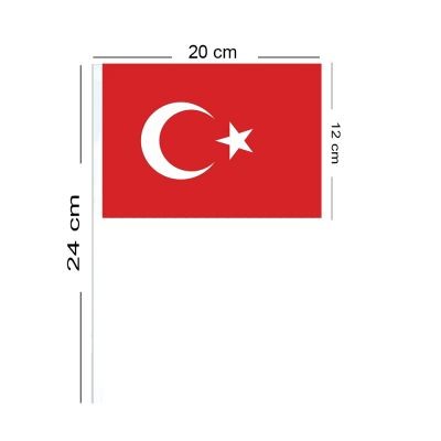 Ay Yıldız Çıtalı Bayrak