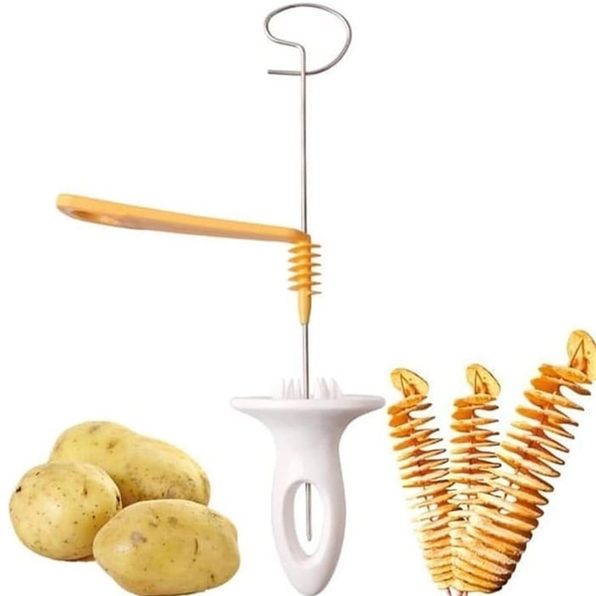 Patates Spiral Doğrama Aparatı