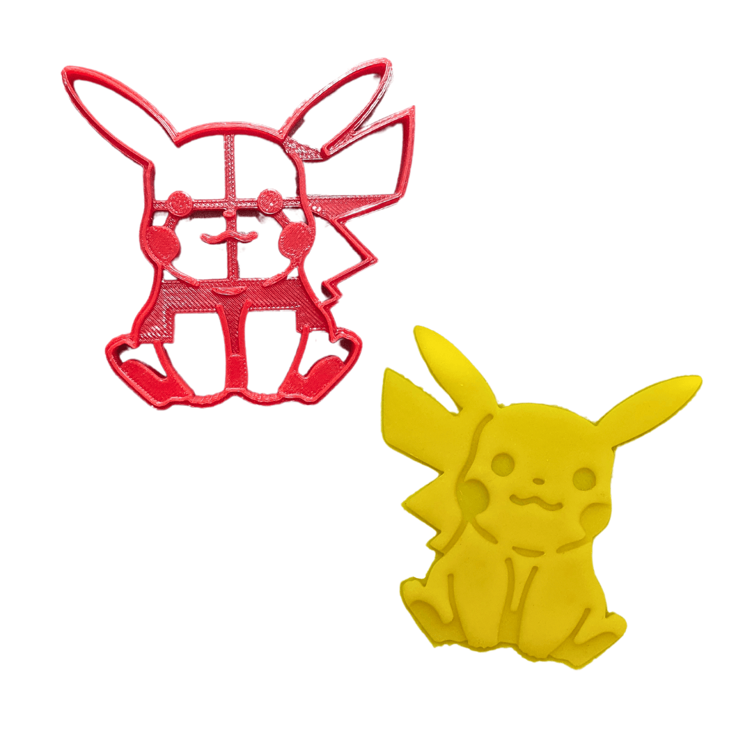 Özel Seri Kurabiye Kalıbı Pikachu