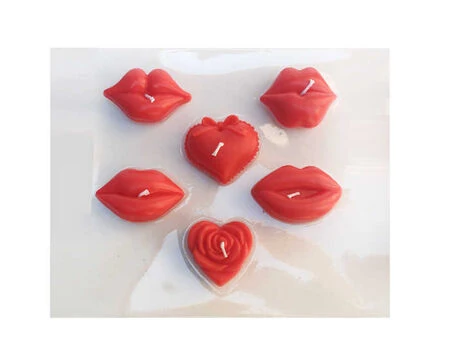 Mum Kalp ve Dudak Seti