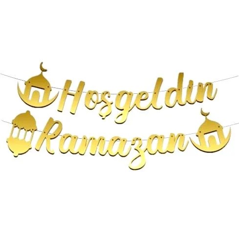 Hoşgeldin Ramazan Kaligrafi Yazı