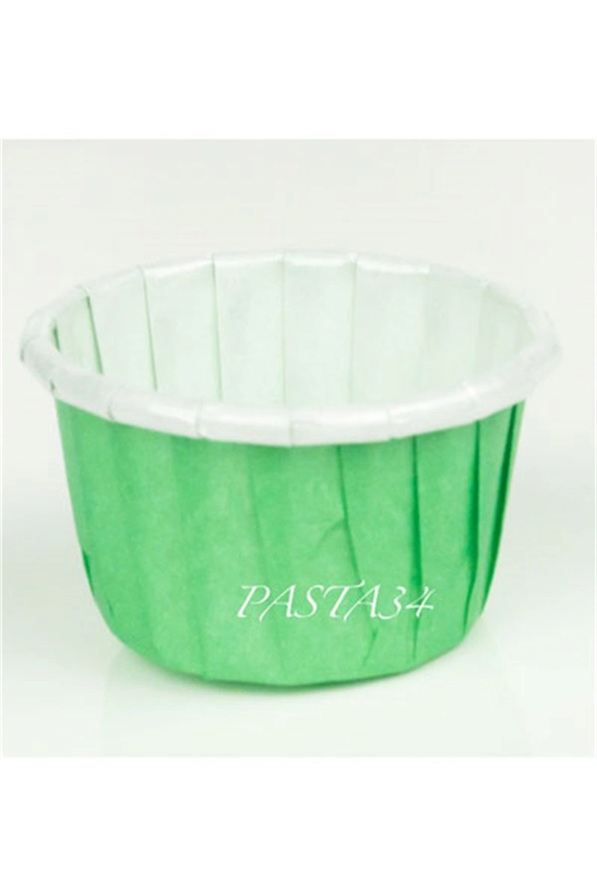 24'lü Cupcake Kapsül 38X30 Yeşil