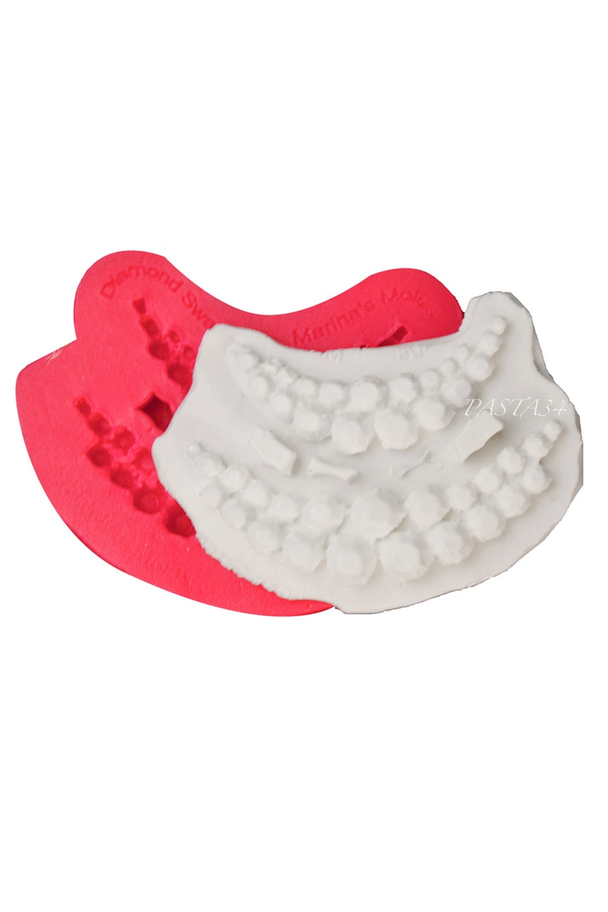 Kolye Bordür Silikon Kalıp 8X5cm