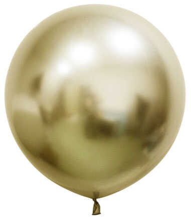 BALON JUMBO DÜZ 24 İNC - Krom Gold