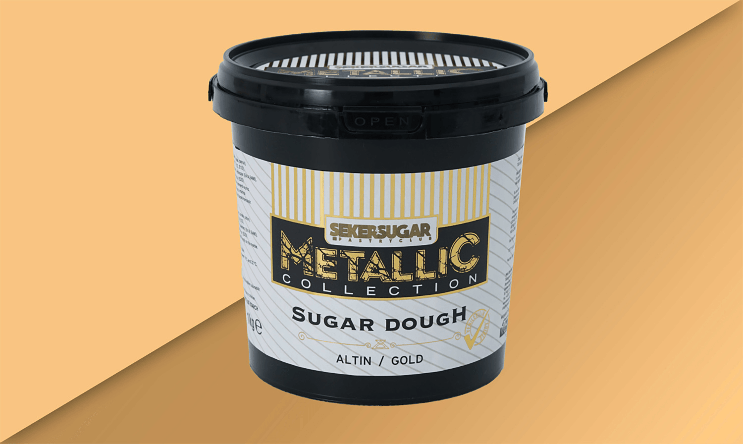 Şeker & Sugar Metalik Şeker Hamuru 200 Gr - Altın