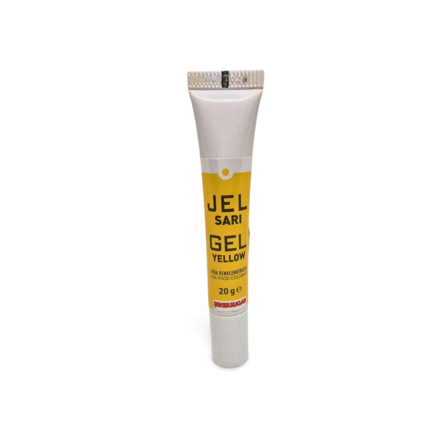 Şeker & Sugar Jel Gıda Boyası Tüp 20 Gr - Sarı