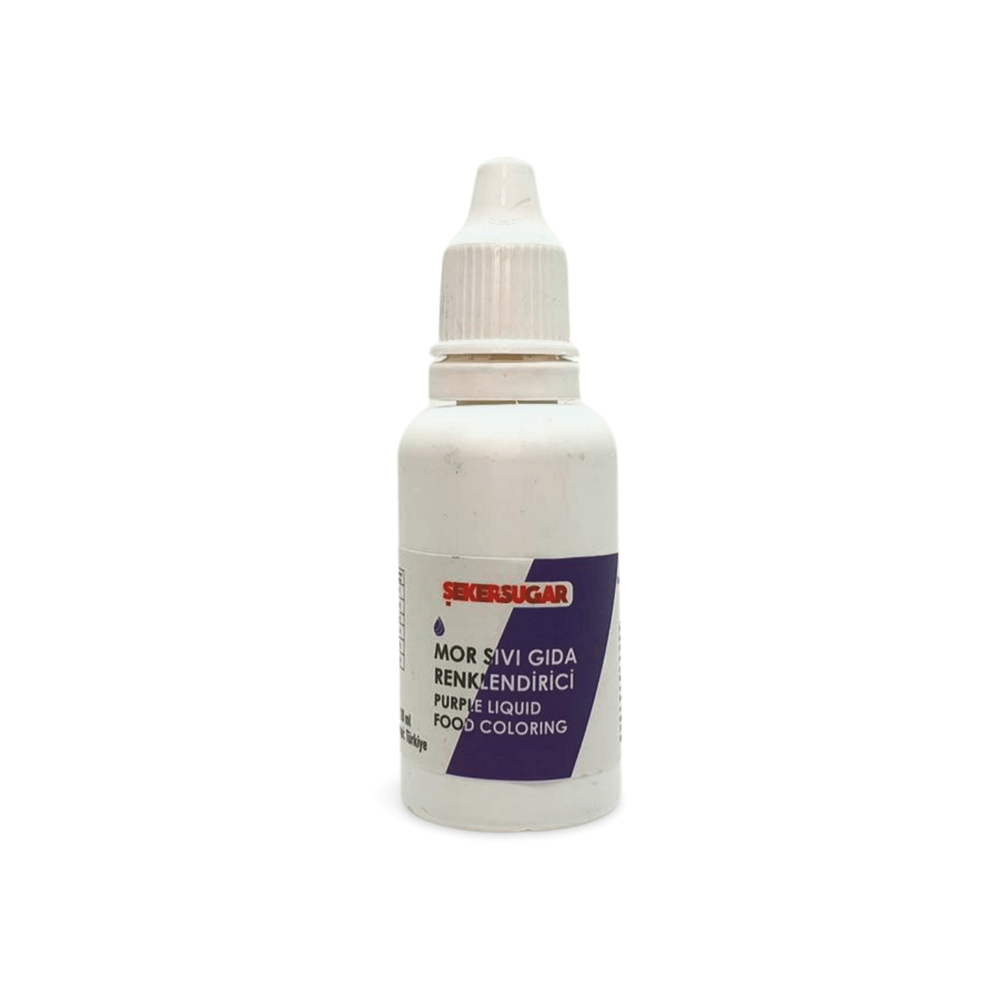 Şeker & Sugar Sıvı Gıda Boyası 20 ML - Mor