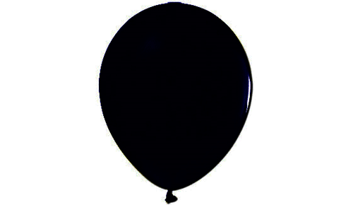 Pastel Büyük Balon 5'li - Siyah