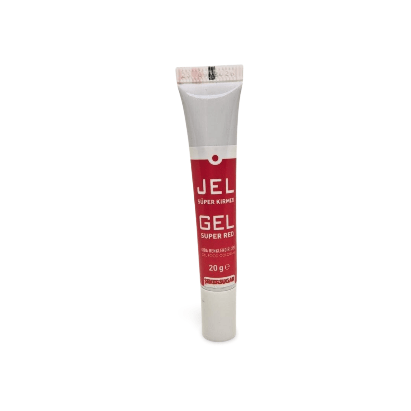 Şeker & Sugar Jel Gıda Boyası Tüp 20 Gr - Kırmızı