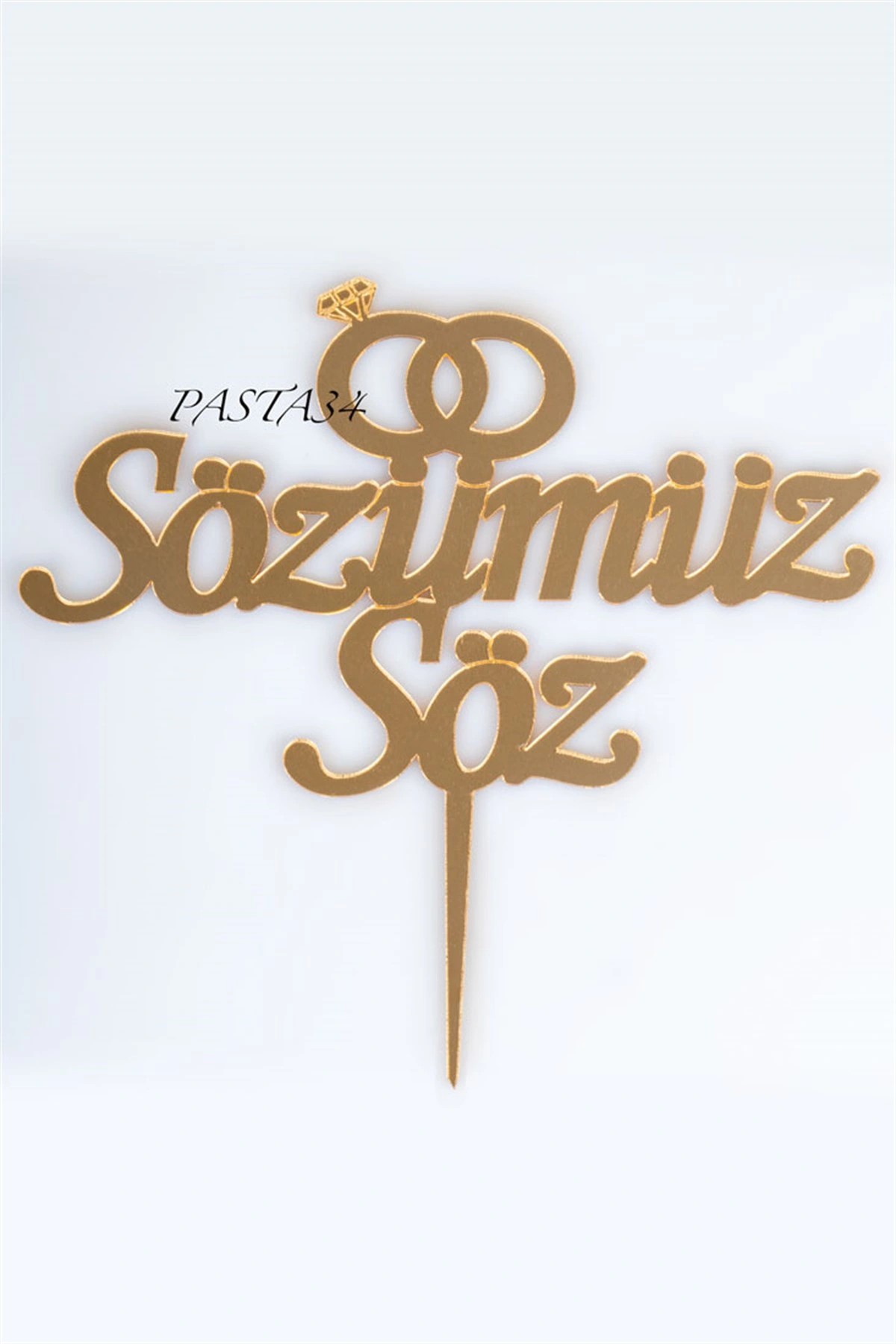 Pleksi Pasta Süsü Sözümüz Söz Gold