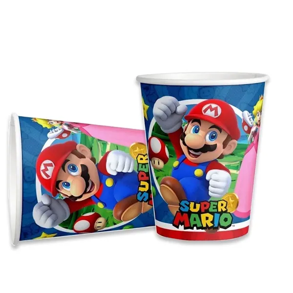 Süper Mario Parti Bardak 8'li