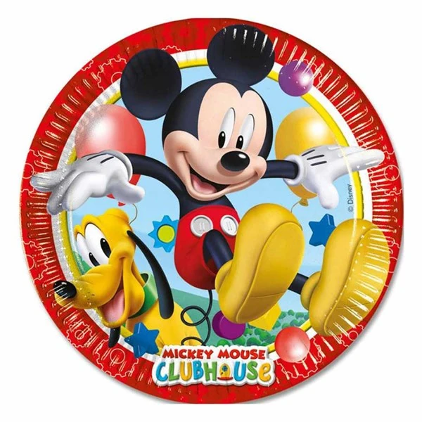 Mickey Mouse Parti Tabağı 8'li