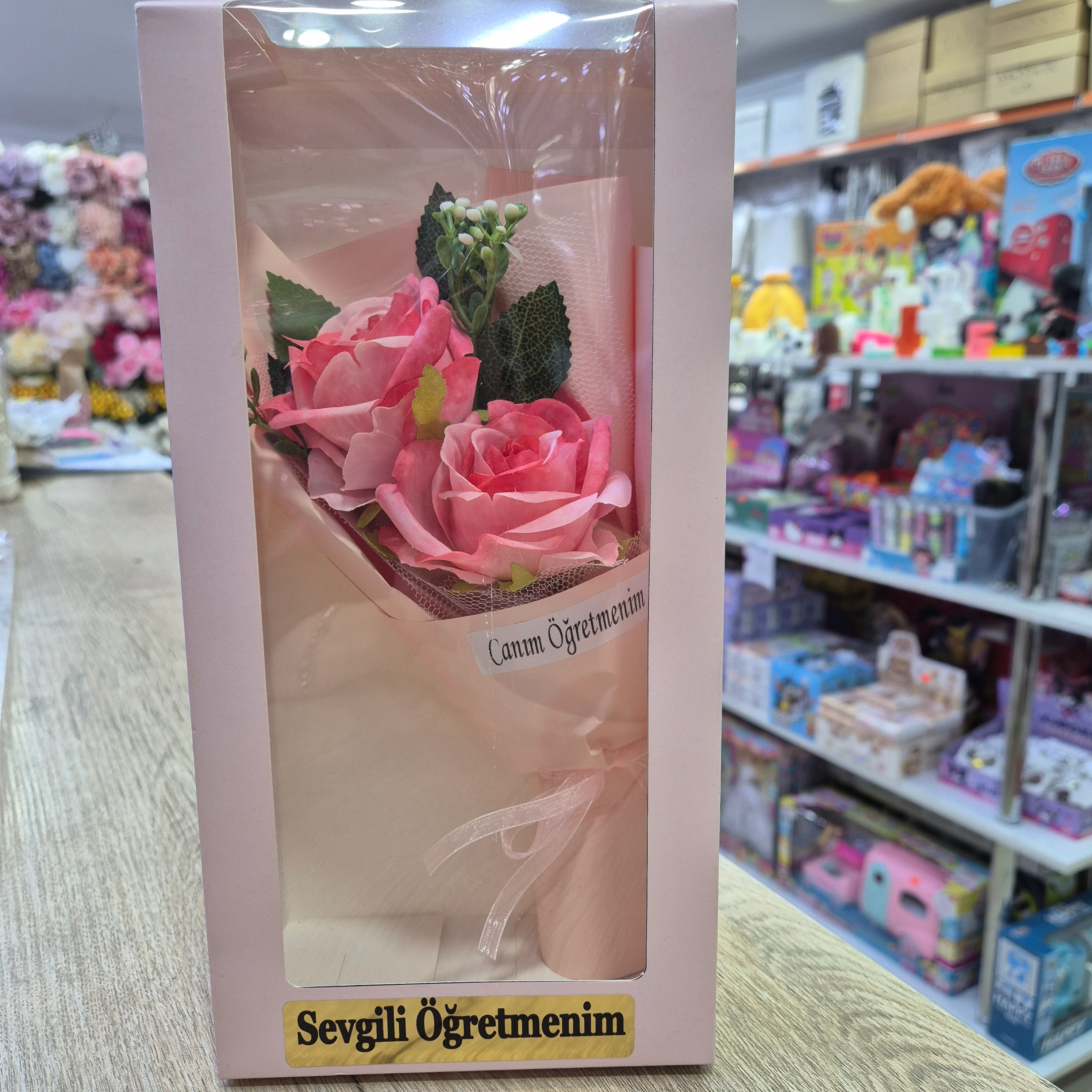 Öğretmenler Günü Kutulu Gül 