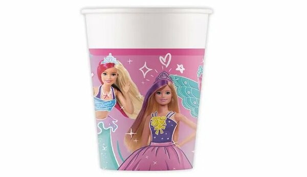 Lisanslı Barbie Fantasy Bardağı 8'li