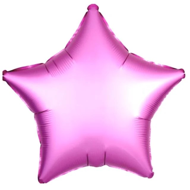 Figür Folyo Balon 18 inç Yıldız Pembe