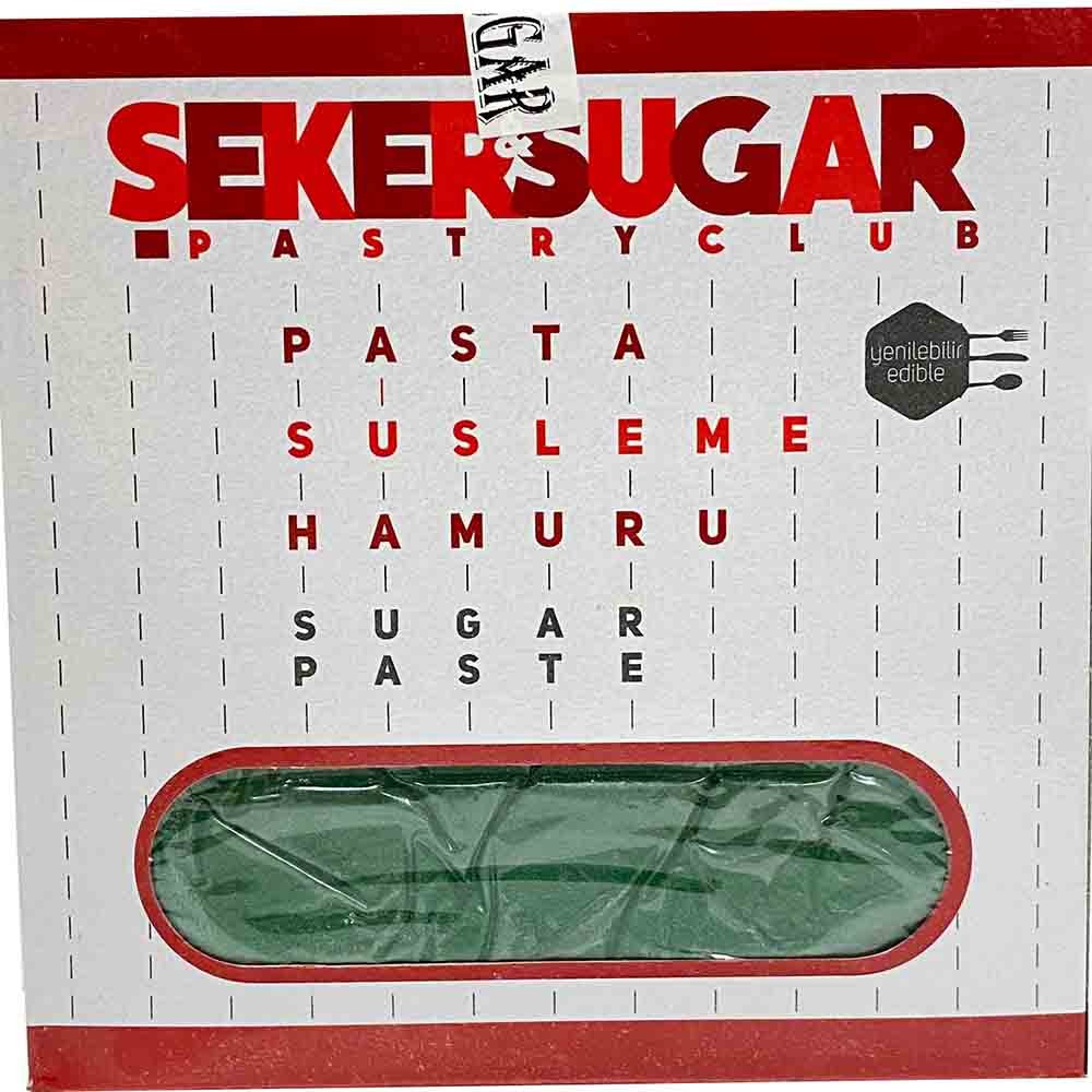 Şeker & Sugar Şeker Hamuru 1 Kg - Koyu Yeşil