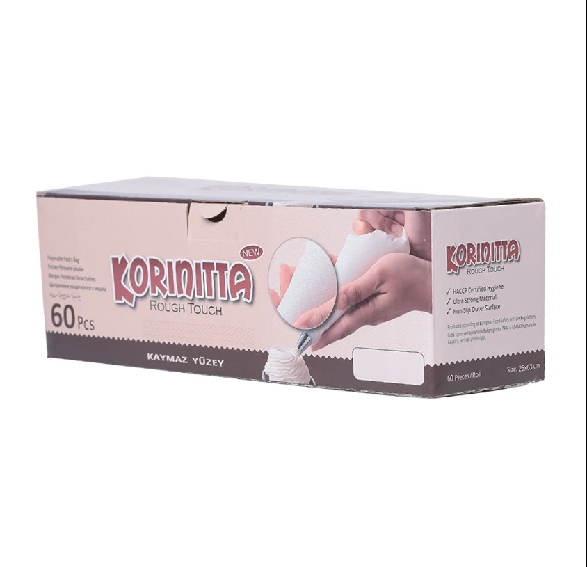 60'lı Tek Kullanımlık Krema Torbası Extra