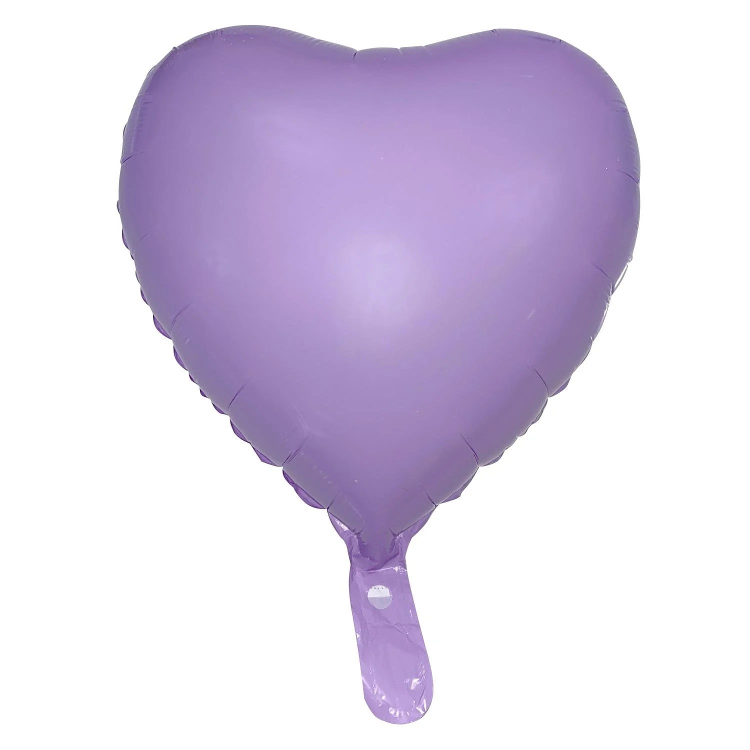 Figür Folyo Balon 18 inç Kalp Makaron Mor