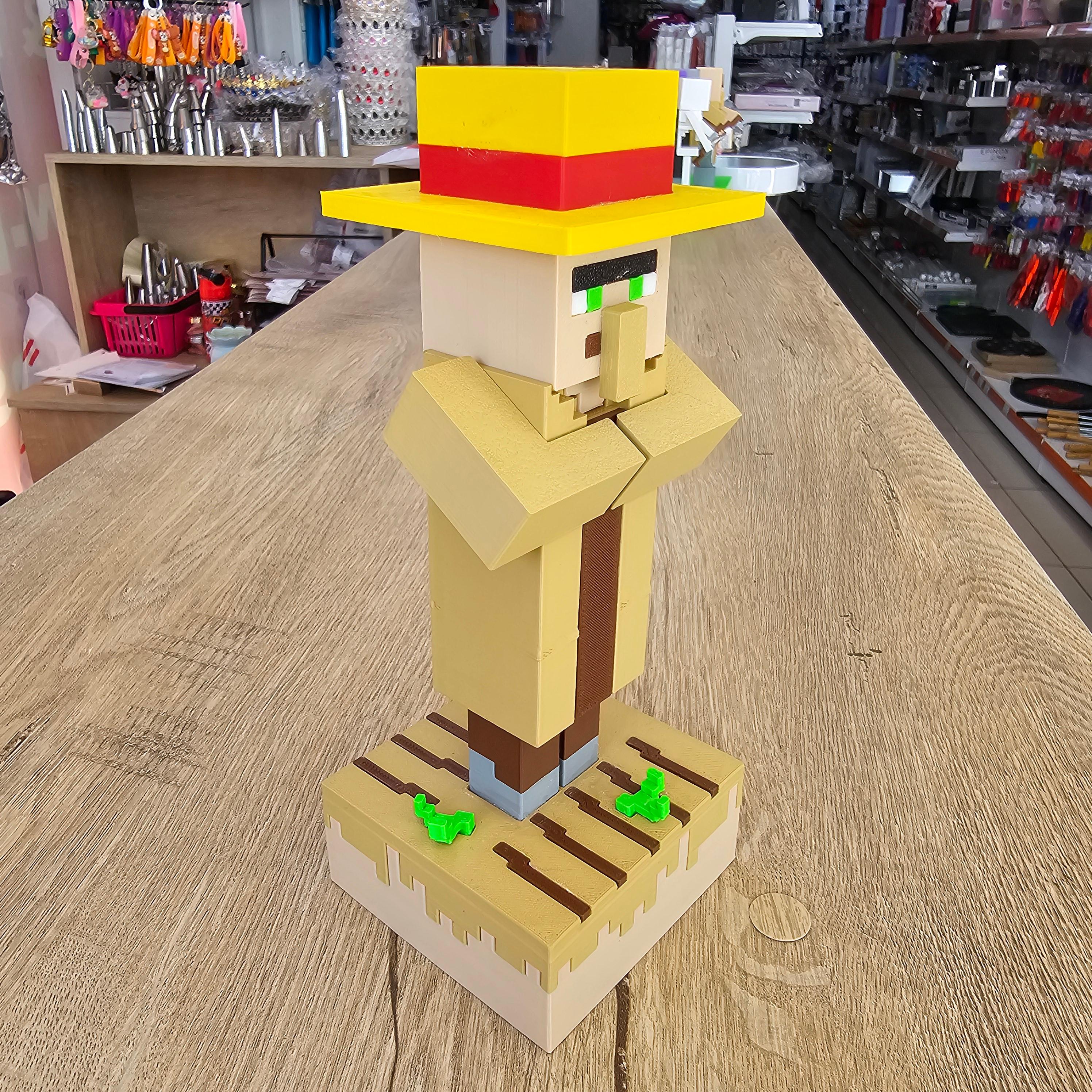 Minecraft Oyun Figürü Farmer Villager