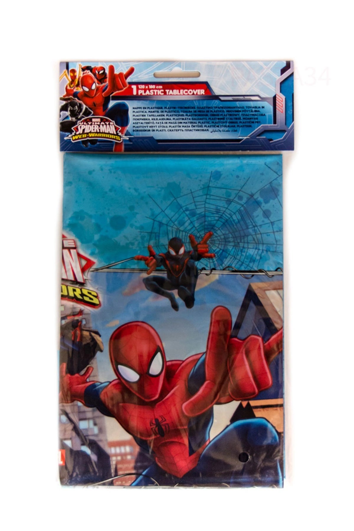 Spiderman Parti Masa Örtüsü 120x180cm