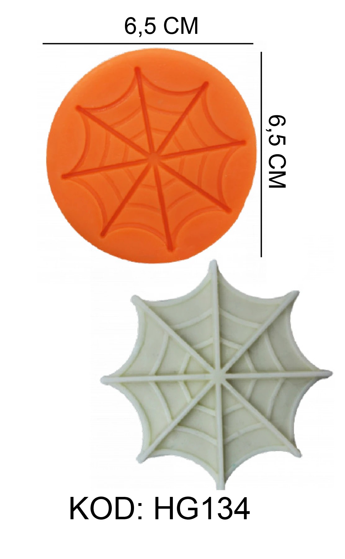 Silikon Kalıp Örümcek Ağı HG134