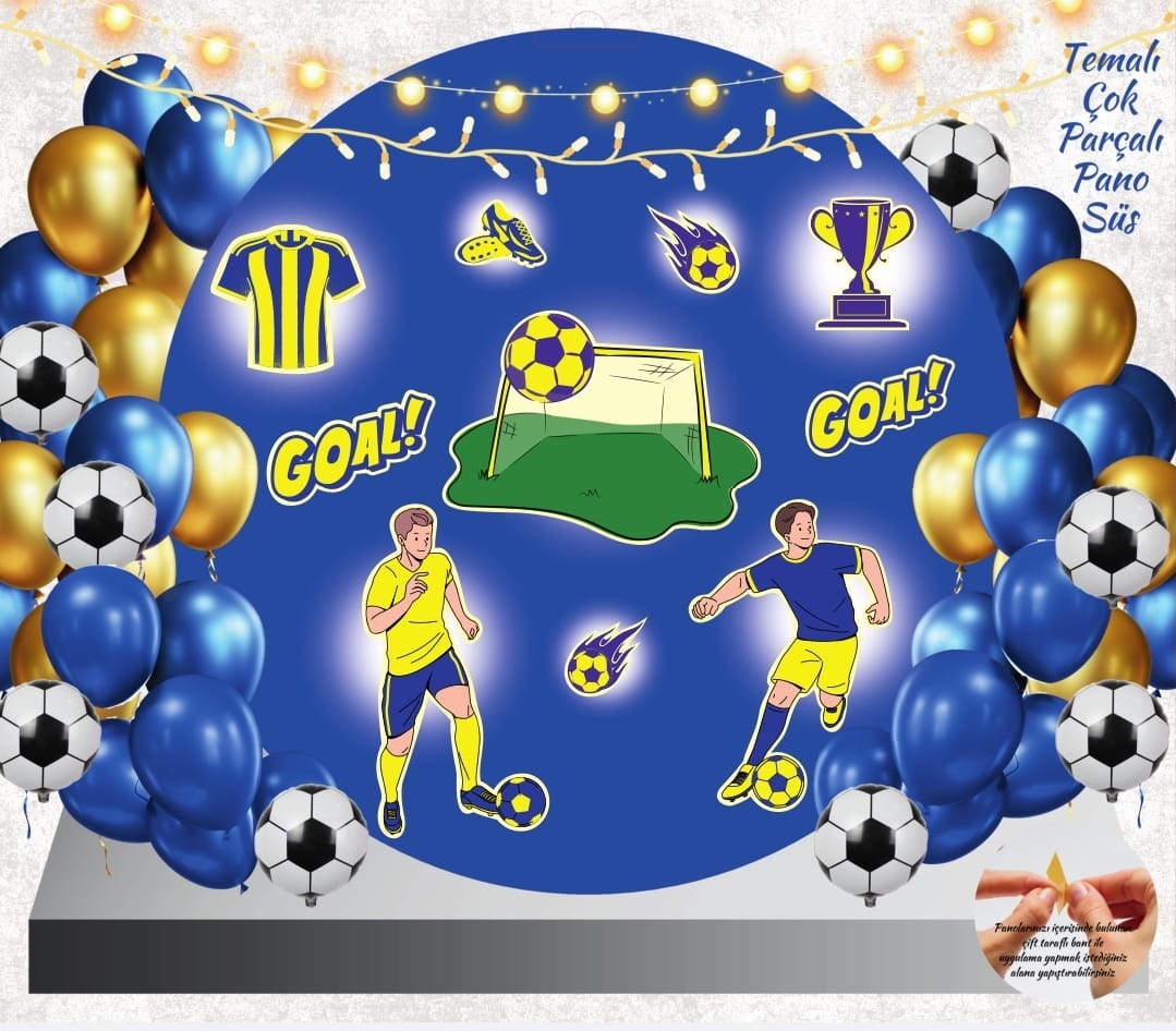 Çok Amaçlı Karakter Pano Sticker  - Fenerbahçe