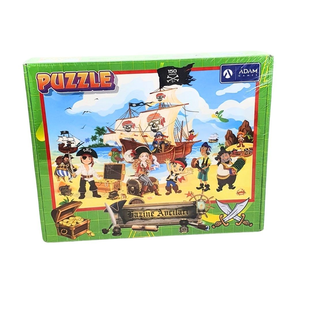 150 Parça Puzzle Seti - Hazine Avcısı