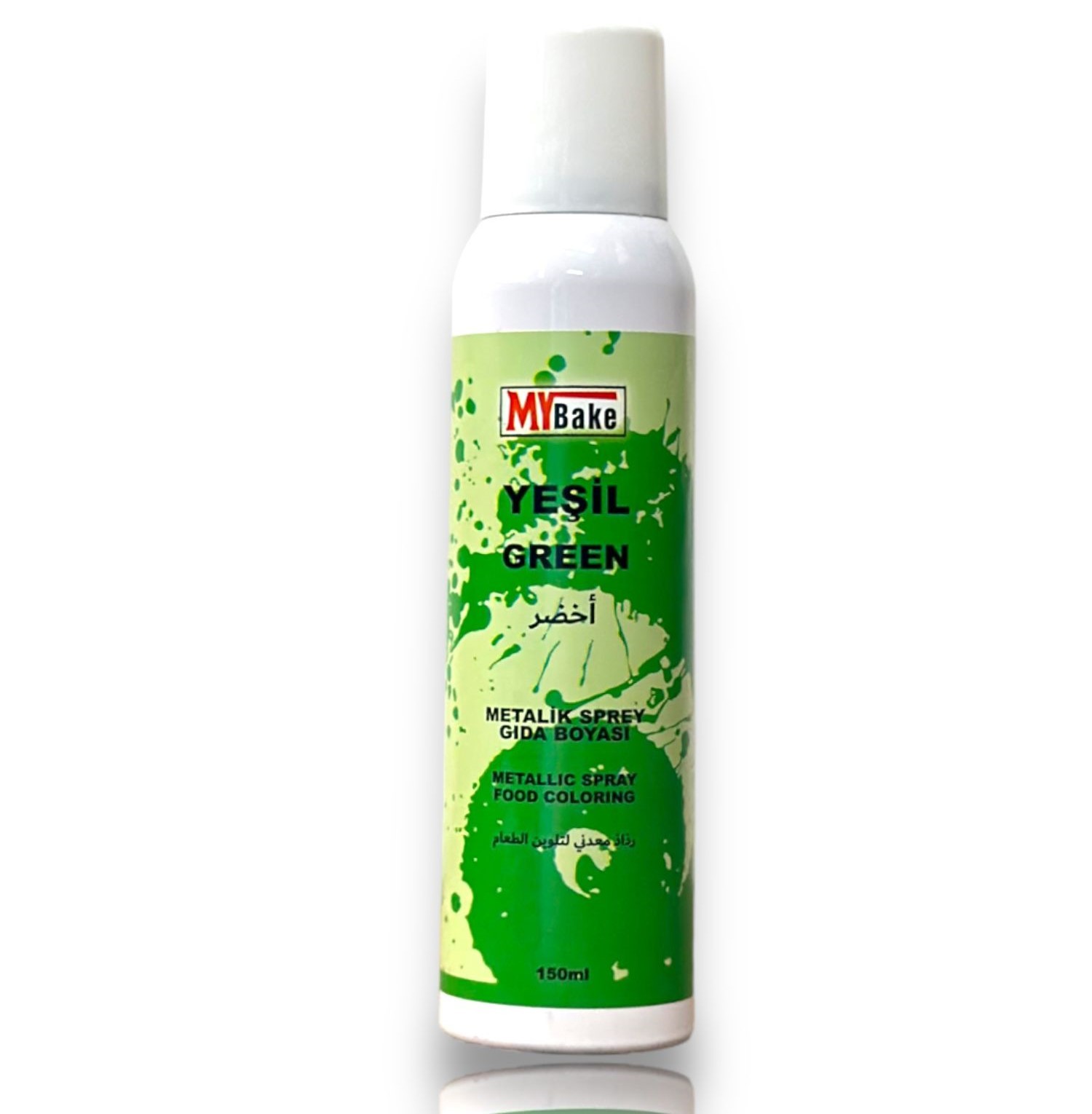 My Bake Metalik Sprey Boya 150 ML - Yeşil
