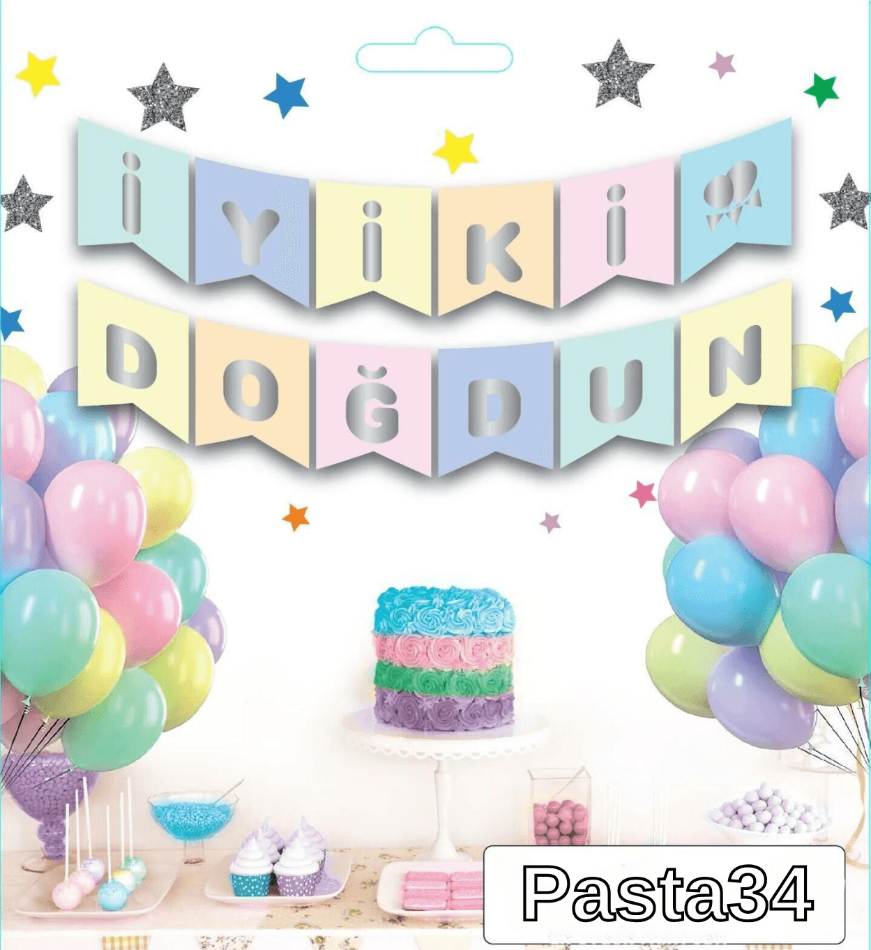 İyiki Doğdun Banner Yazı PU
