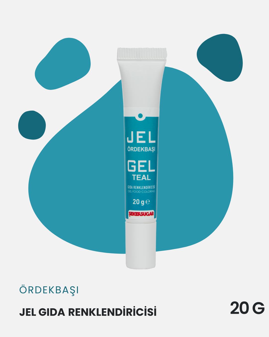 Şeker & Sugar Jel Gıda Boyası Tüp 20 Gr - Ördek Başı