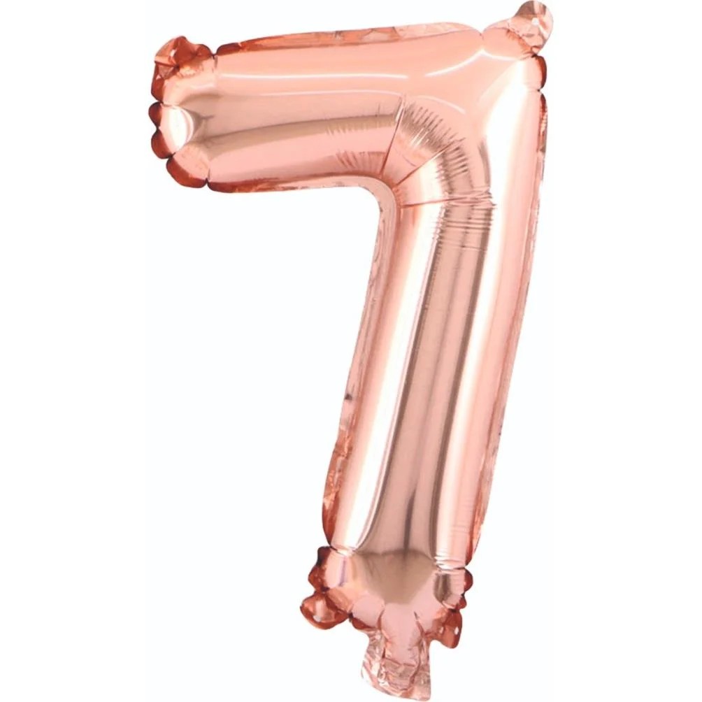 Folyo Balon Rakam Rose Gold 76 Cm 34 inç - 7