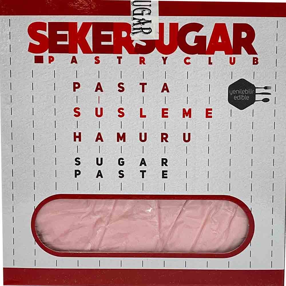 Şeker & Sugar Şeker Hamuru 1 Kg - Açık Pembe