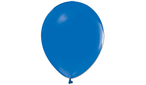 Pastel Büyük Balon 5'li - Koyu Mavi