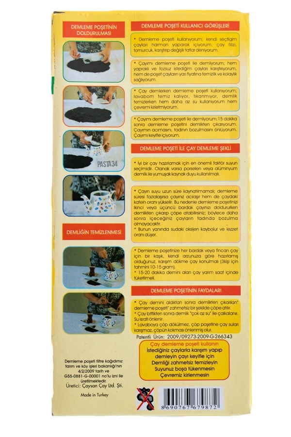 Çay Poşeti 25'li