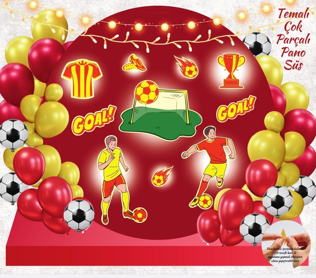 Çok Amaçlı Karakter Pano Sticker  - Galatasaray