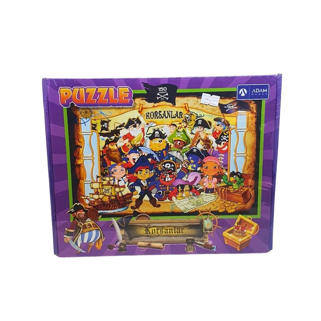 150 Parça Puzzle Seti - Korsanlar