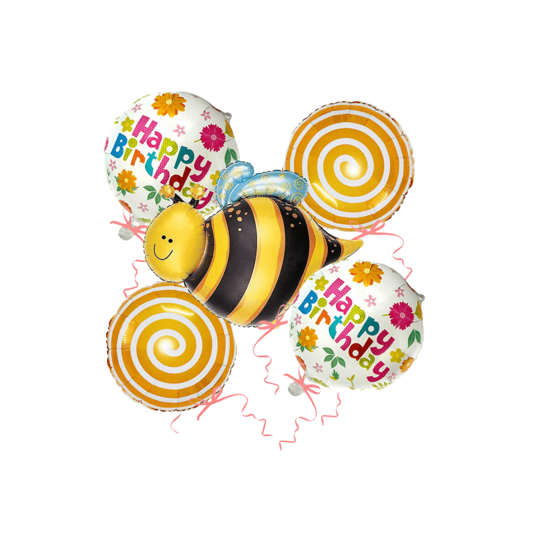 Arı Folyo Balon Seti 5'li