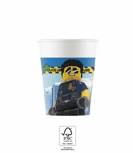 Lego City Lisanslı Parti Bardağı 8'li