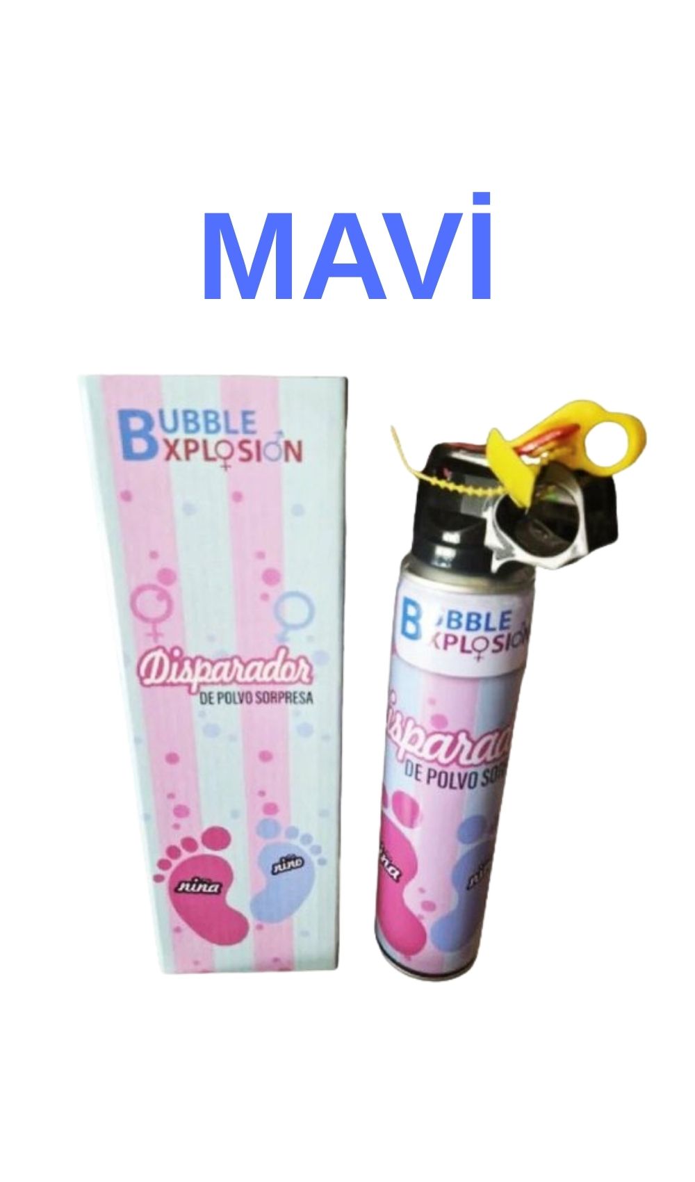 Sprey Cinsiyet Tüpü - Mavi