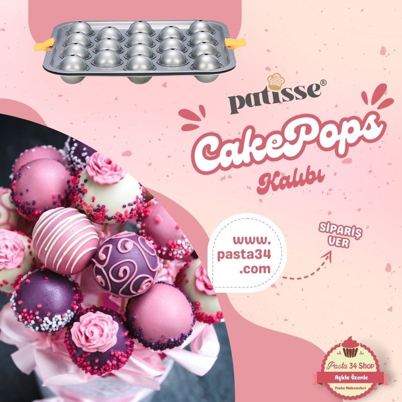 Patisse Cakepops Kalıbı 32x29 Cm