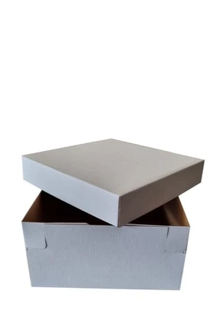 4'lü Cupcake Kutusu Beyaz