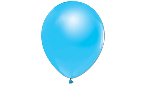 Pastel Büyük Balon 5'li - Açık Mavi
