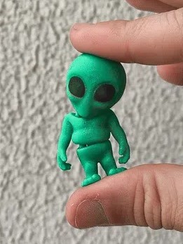 Uzaylı Figür Eklemli Oyuncak