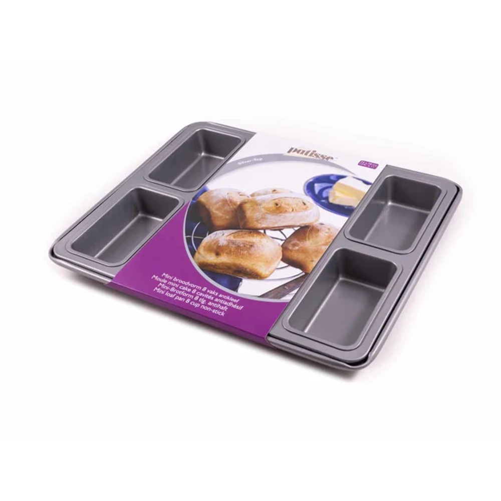 Patisse 8'li Mini Ekmek Ve Kek Kalıbı