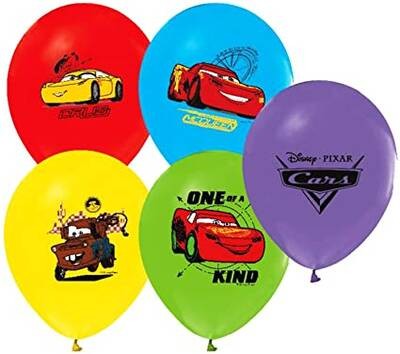 Cars Arabalar Büyük Balon 5'li