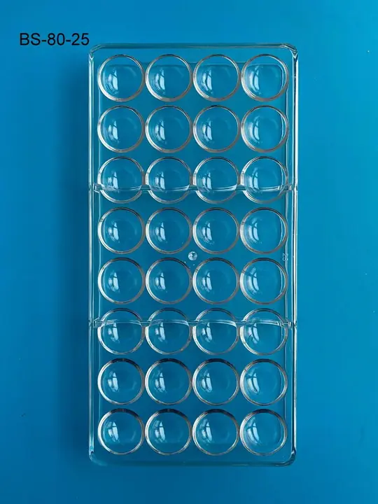 Polikarbon Çikolata Kalıbı 32'li Yarım Küre