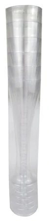 Kadeh Akrilik Uzun 120 CC Şeffaf