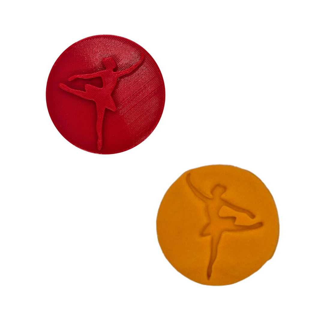 Özel Seri Kurabiye Kalıbı Balet Balerin Set (5 Parça)