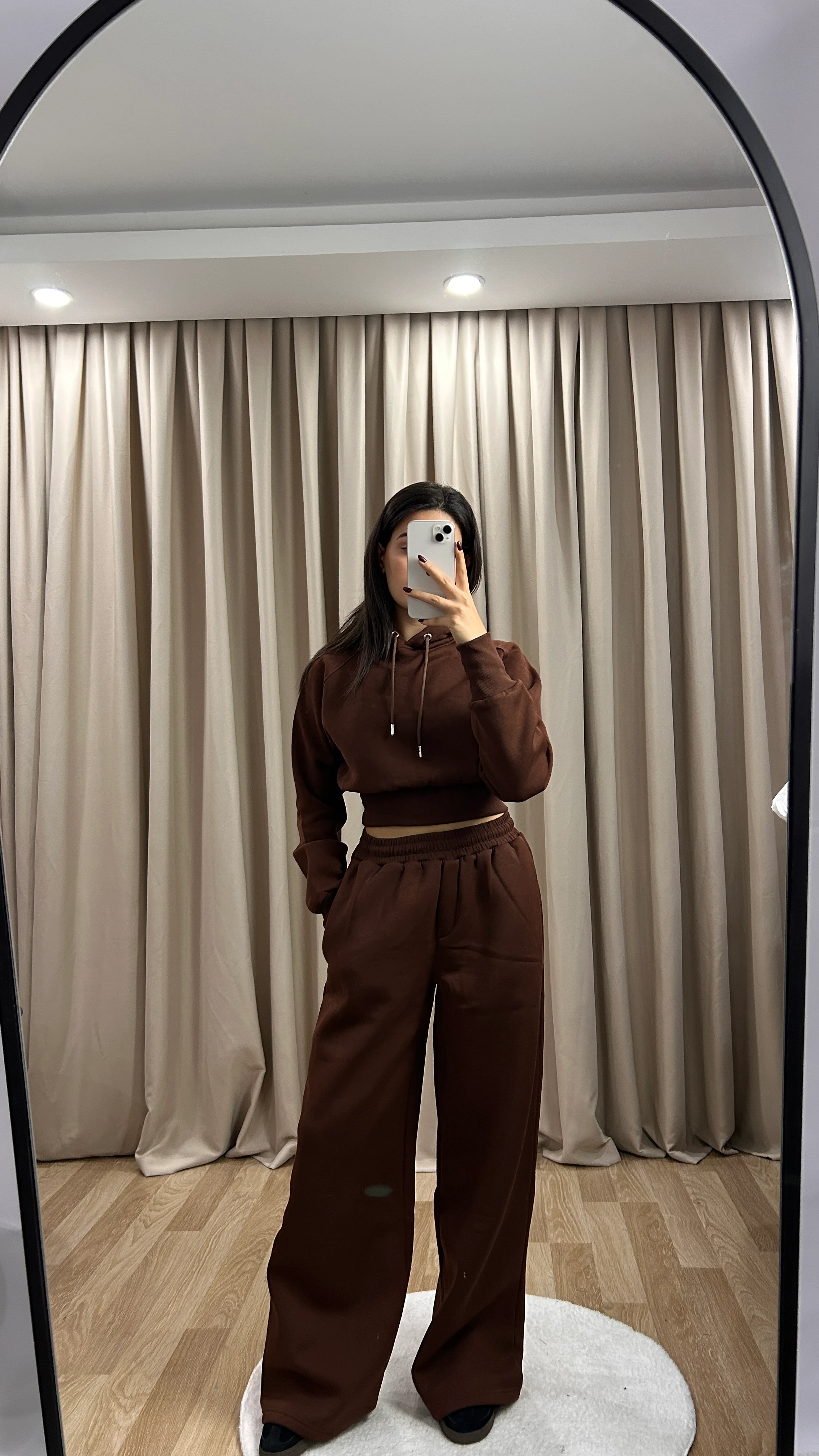 EŞOFMAN TAKIMI - Kahverengi