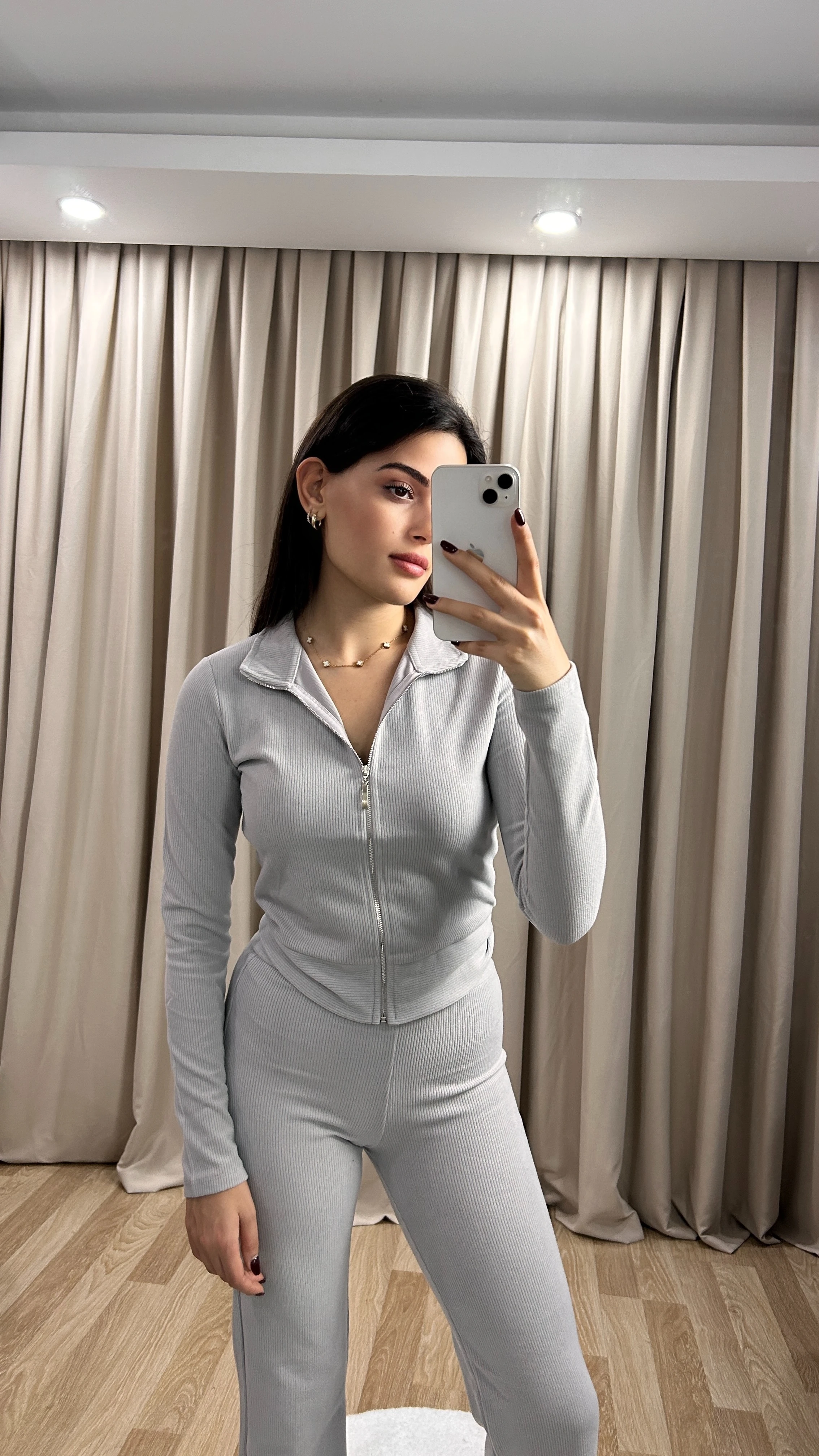 FERMUARLI EŞOFMAN TAKIMI